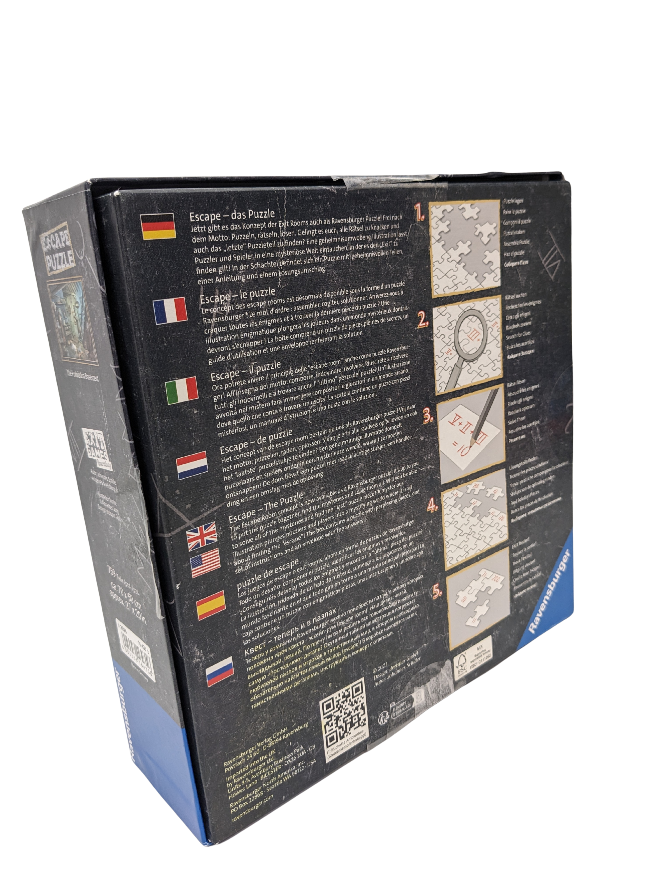 Escape Puzzle La Cave de la Terreur 759 pièces – Ravensburger