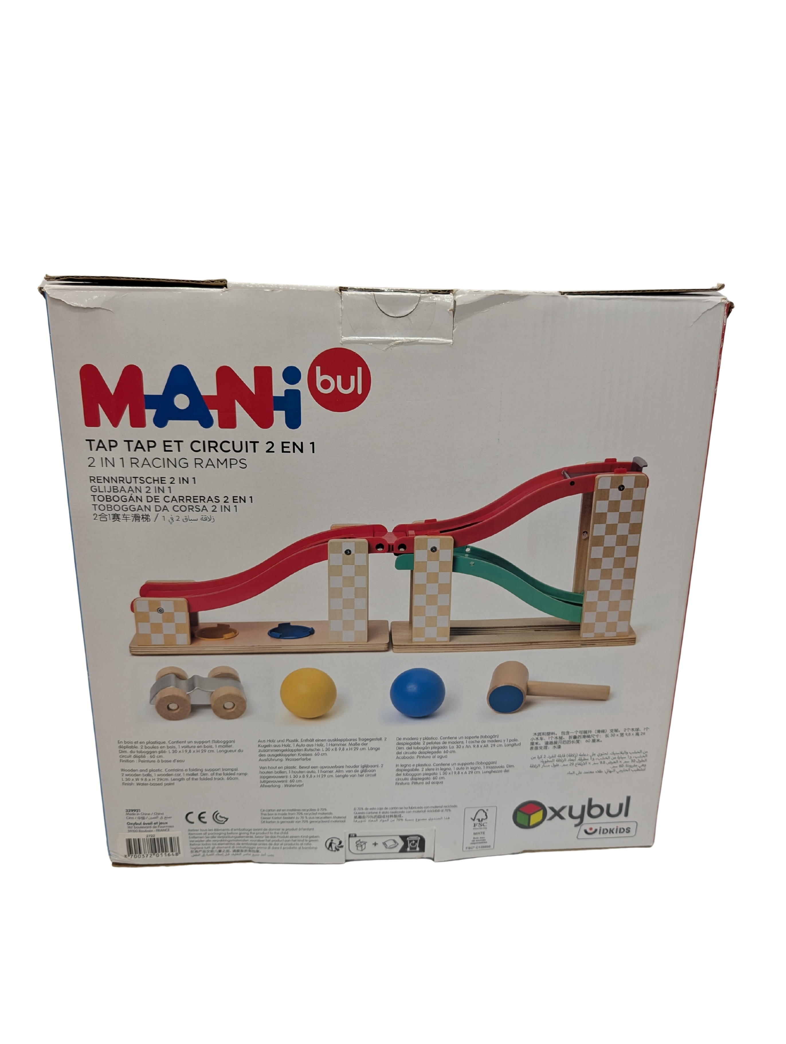 Tap Tap et Circuit 2 en 1 – Mani'bul Oxybul