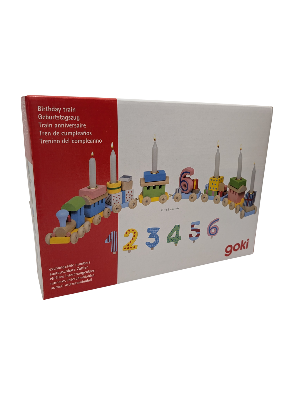Train d'Anniversaire en Bois – Goki