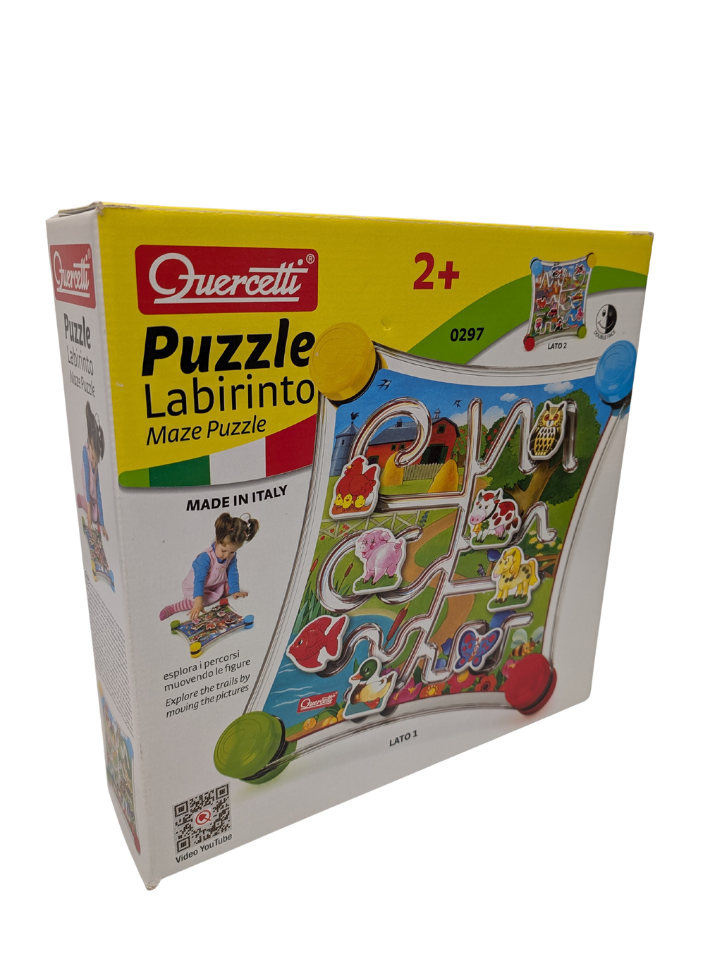 Puzzle Labirinto Labyrinthe Double Face – Quercetti