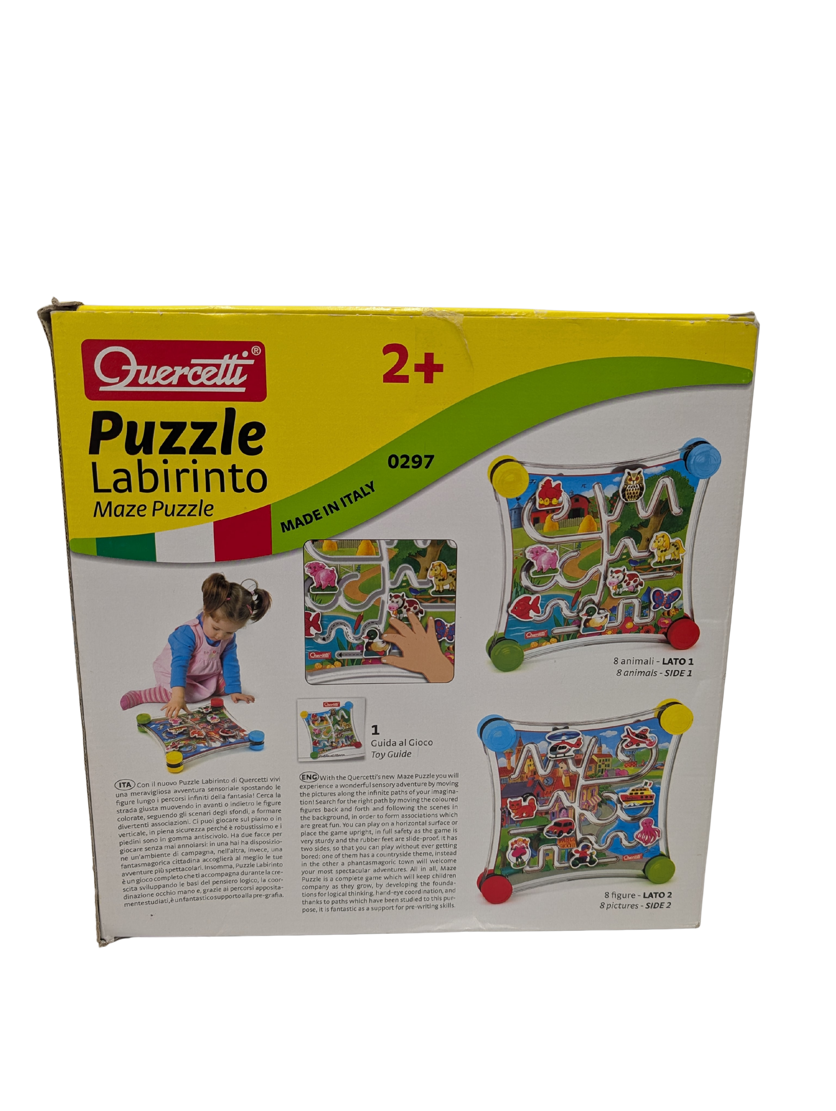 Puzzle Labirinto Labyrinthe Double Face – Quercetti