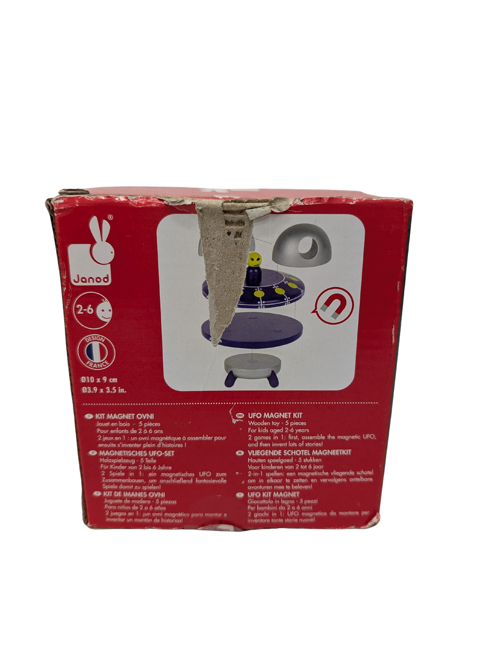 Kit Magnétique OVNI en Bois – Janod