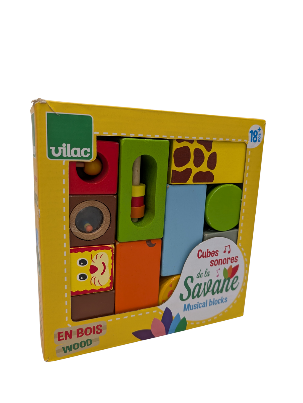 Cubes Sonores en Bois La Savane – Vilac