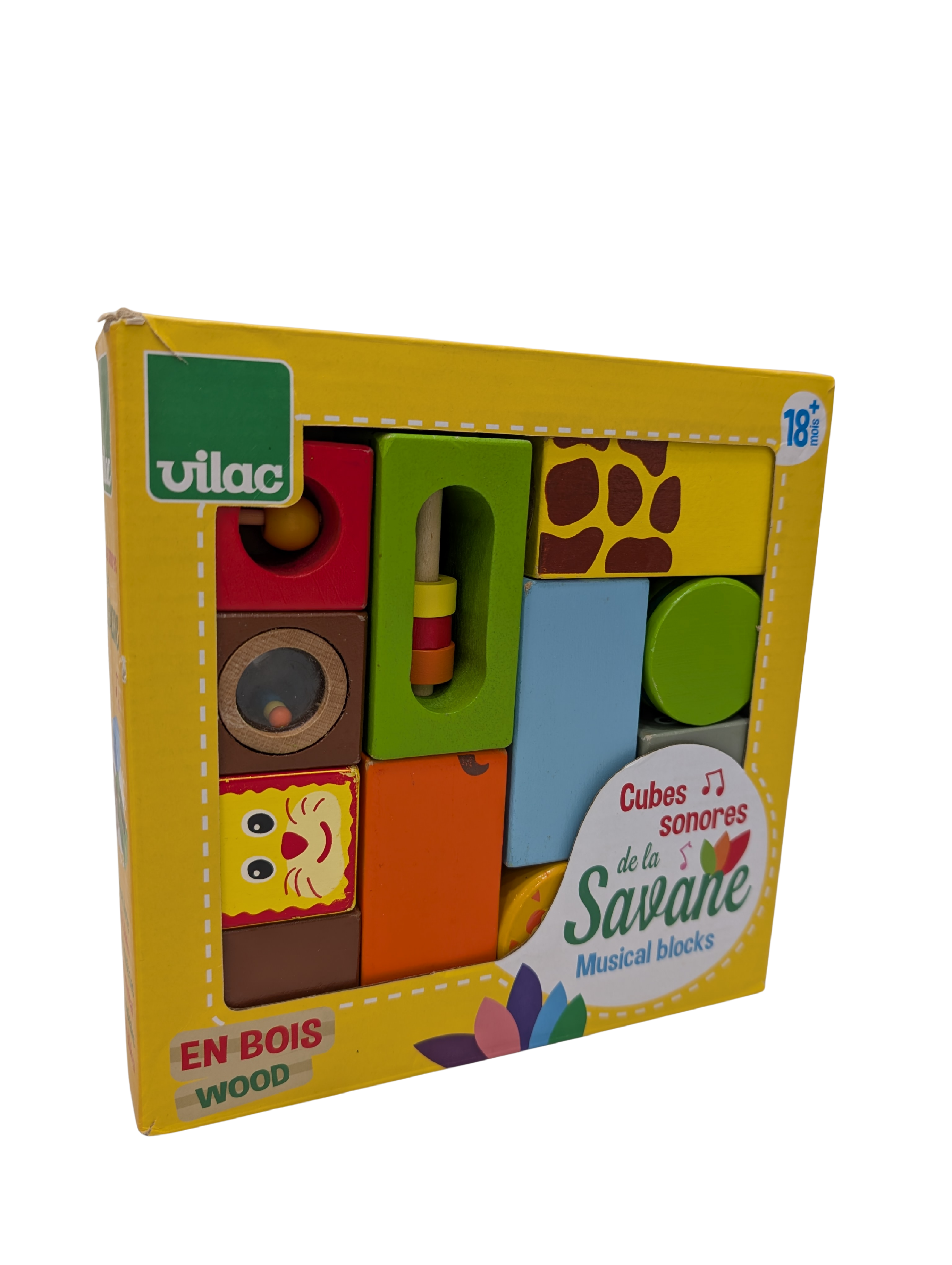 Cubes Sonores en Bois La Savane – Vilac