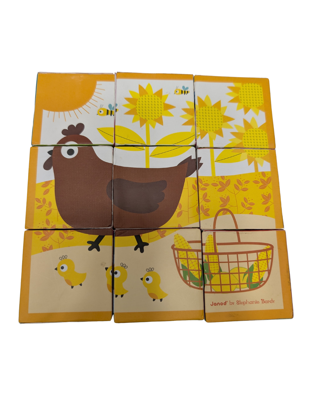 Kubkid Cubes Puzzle en Bois – Janod
