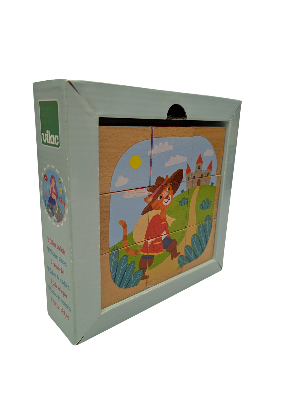 Cubes en Bois Les Contes – Vilac