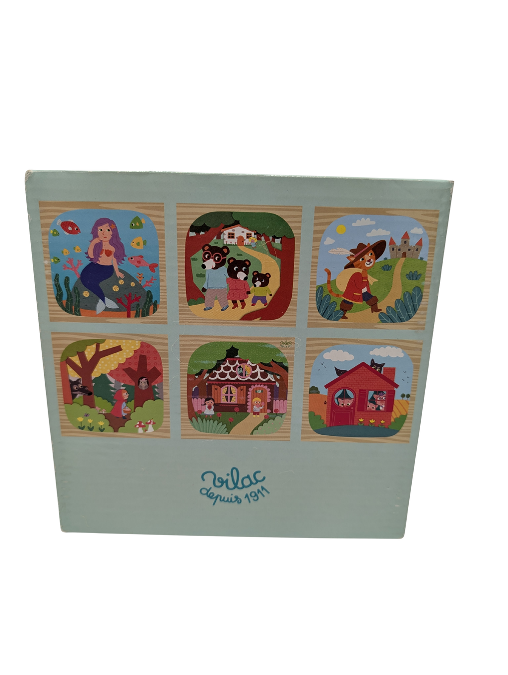 Cubes en Bois Les Contes – Vilac