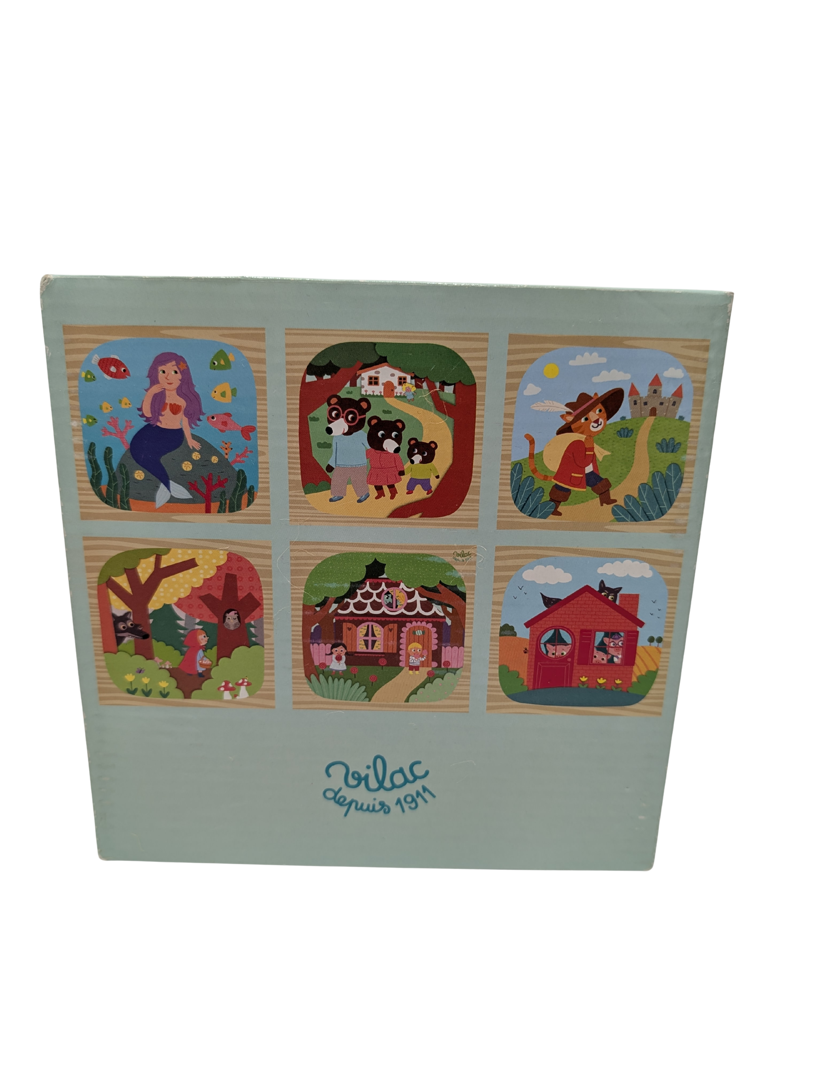 Cubes en Bois Les Contes – Vilac