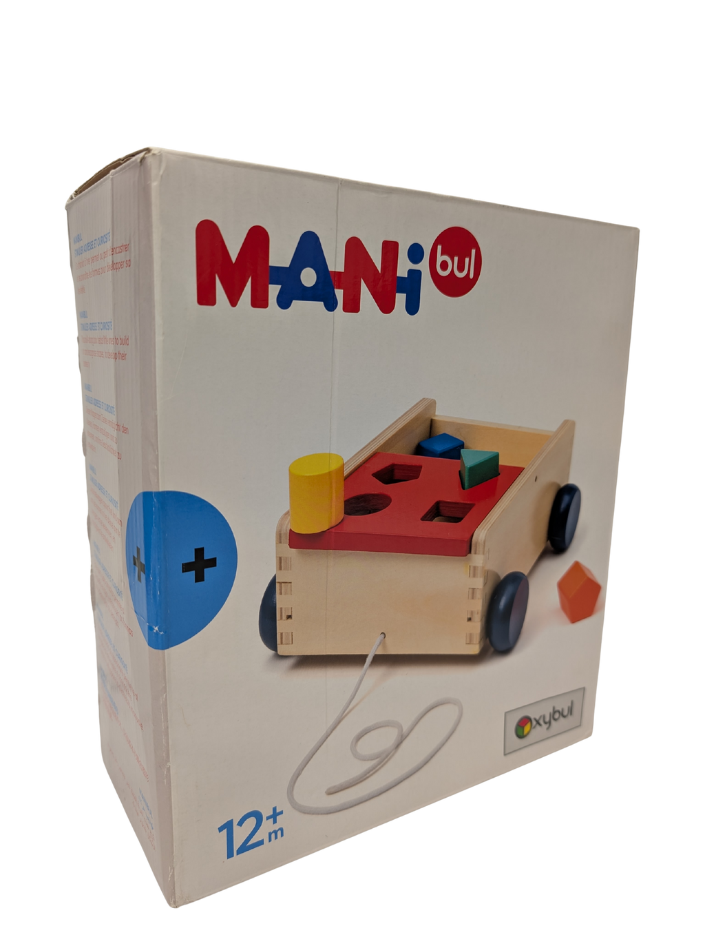 Mani'bul Chariot Boîte à Formes en Bois – Xybul