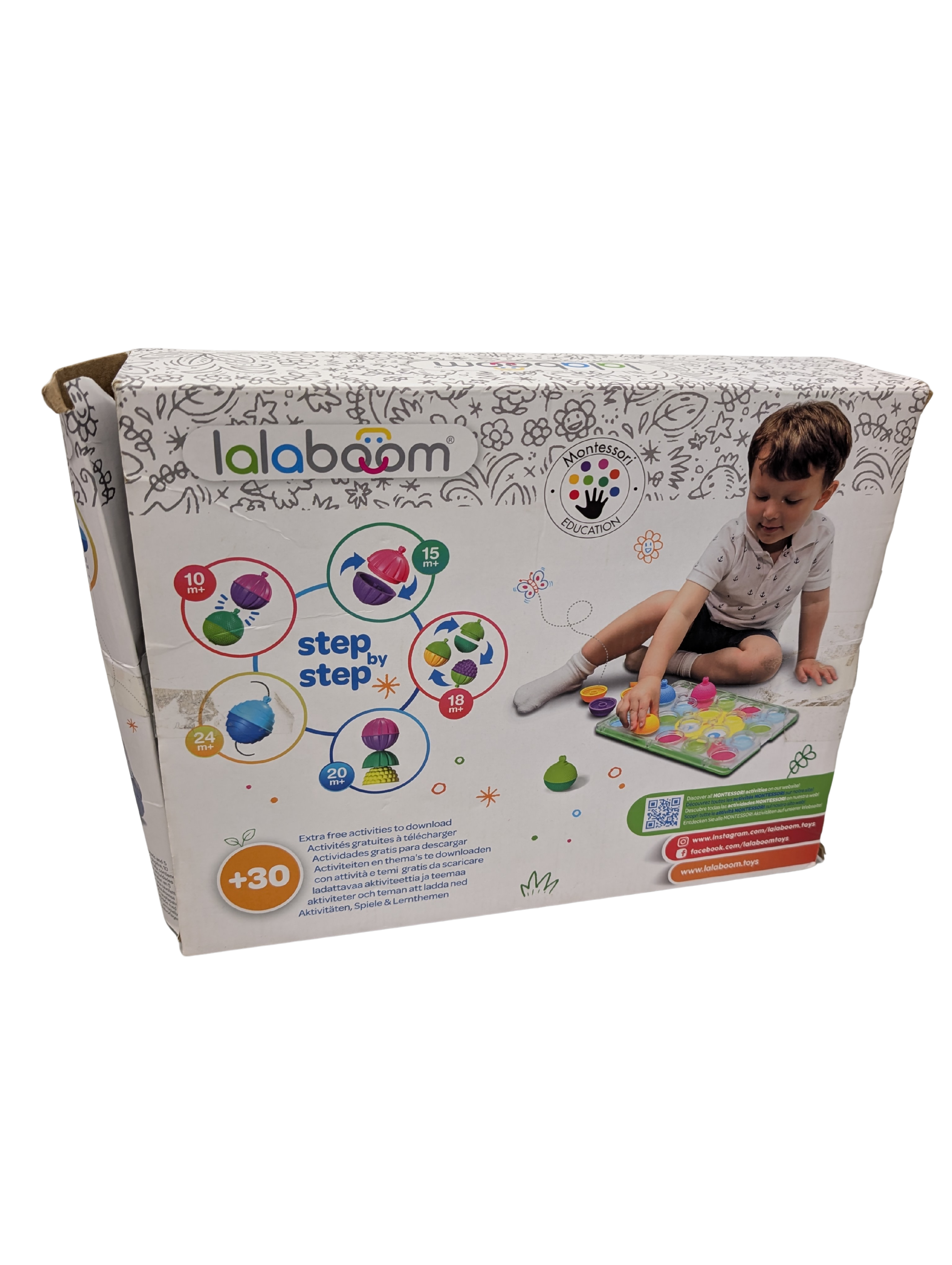 Plateau d'activités Éducatif Peg Board – Lalaboom
