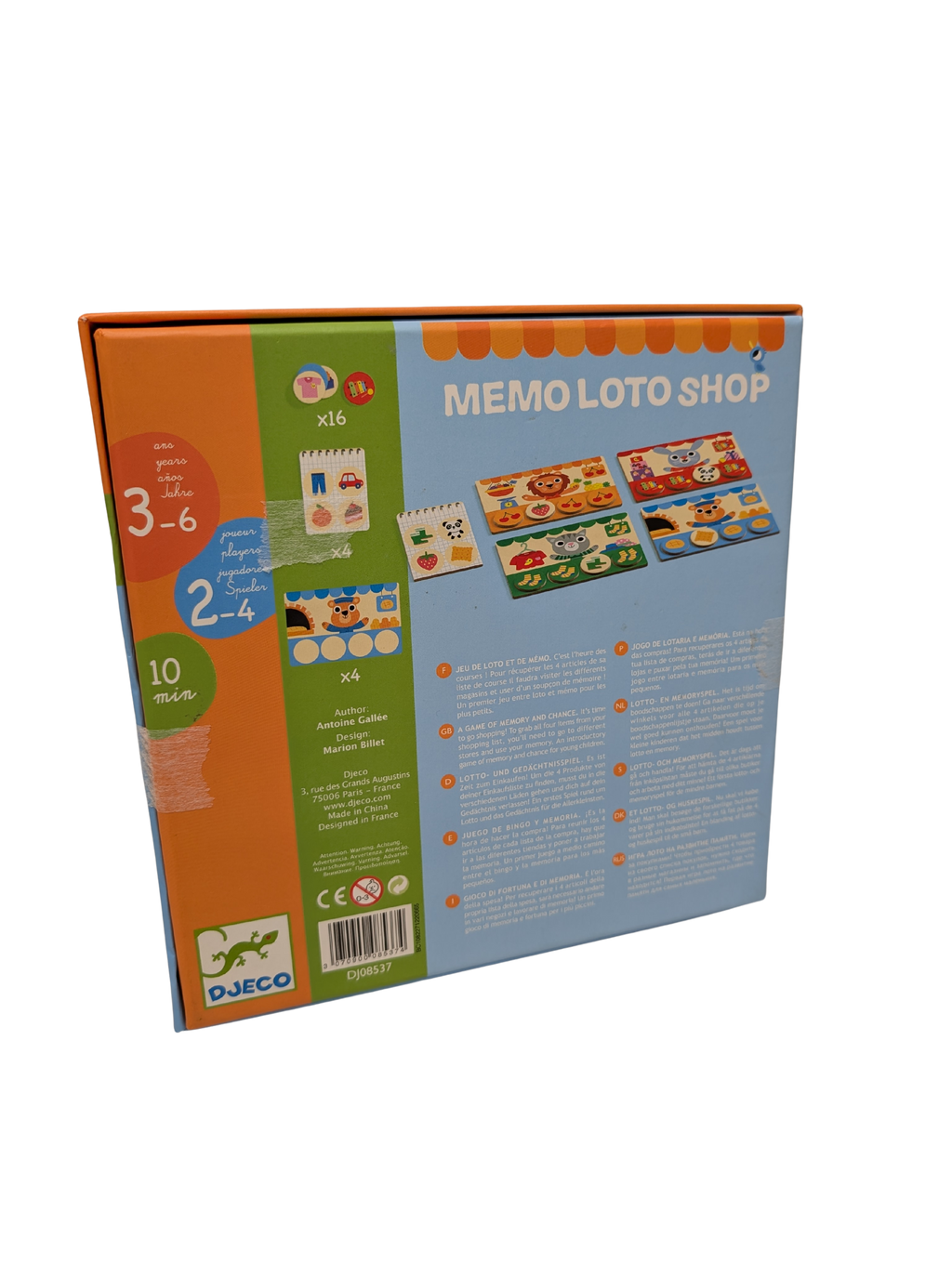 Mémo Loto Shop – Djeco