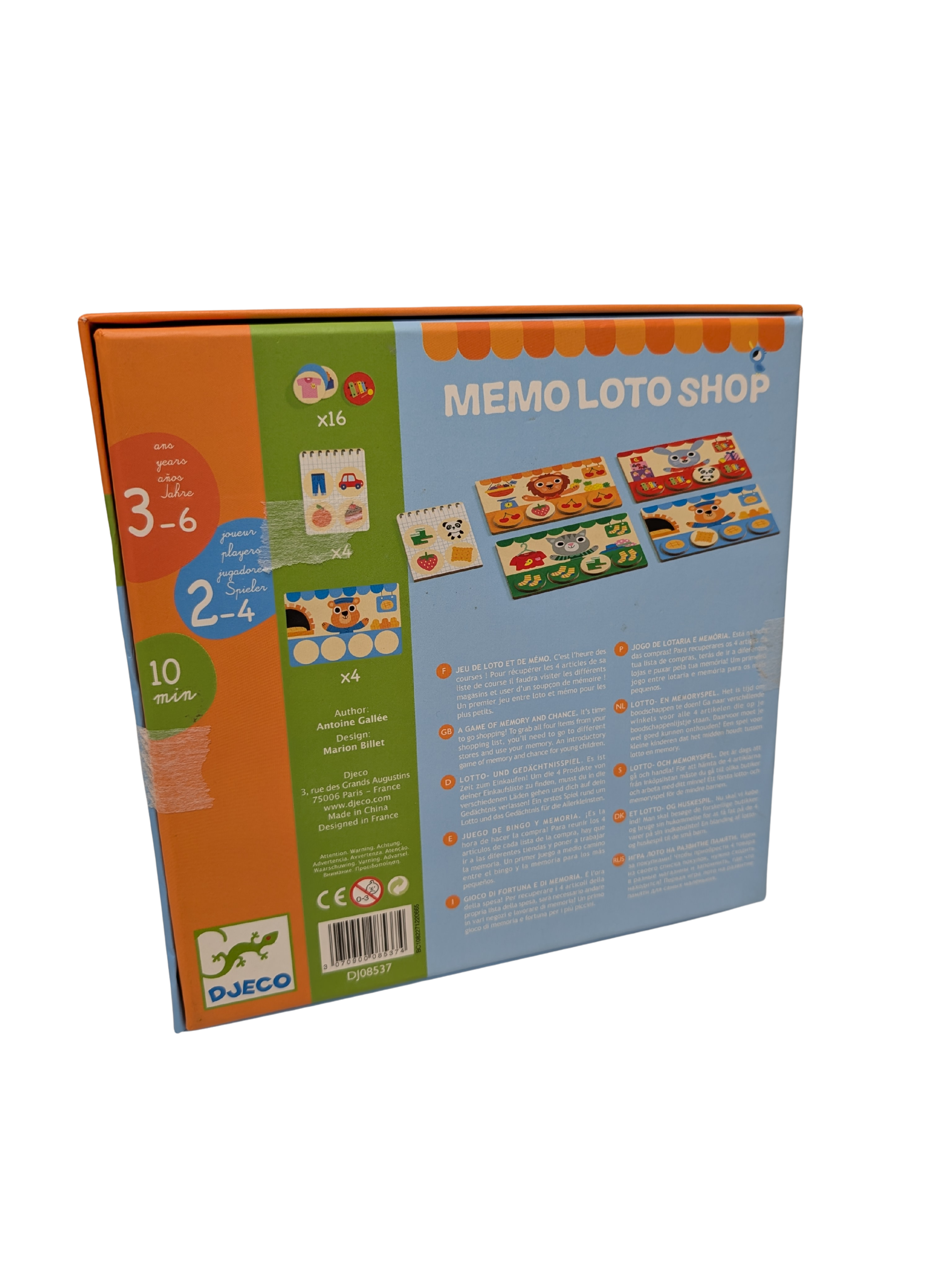 Mémo Loto Shop – Djeco