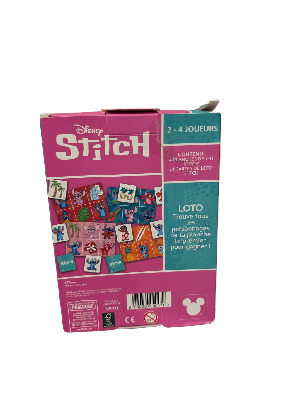 Jeu de Loto Stitch Disney – Paladone