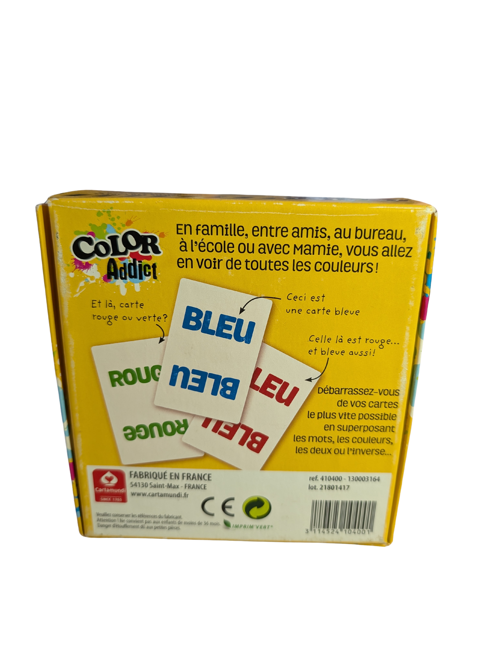 Color Addict – Jeu de Cartes