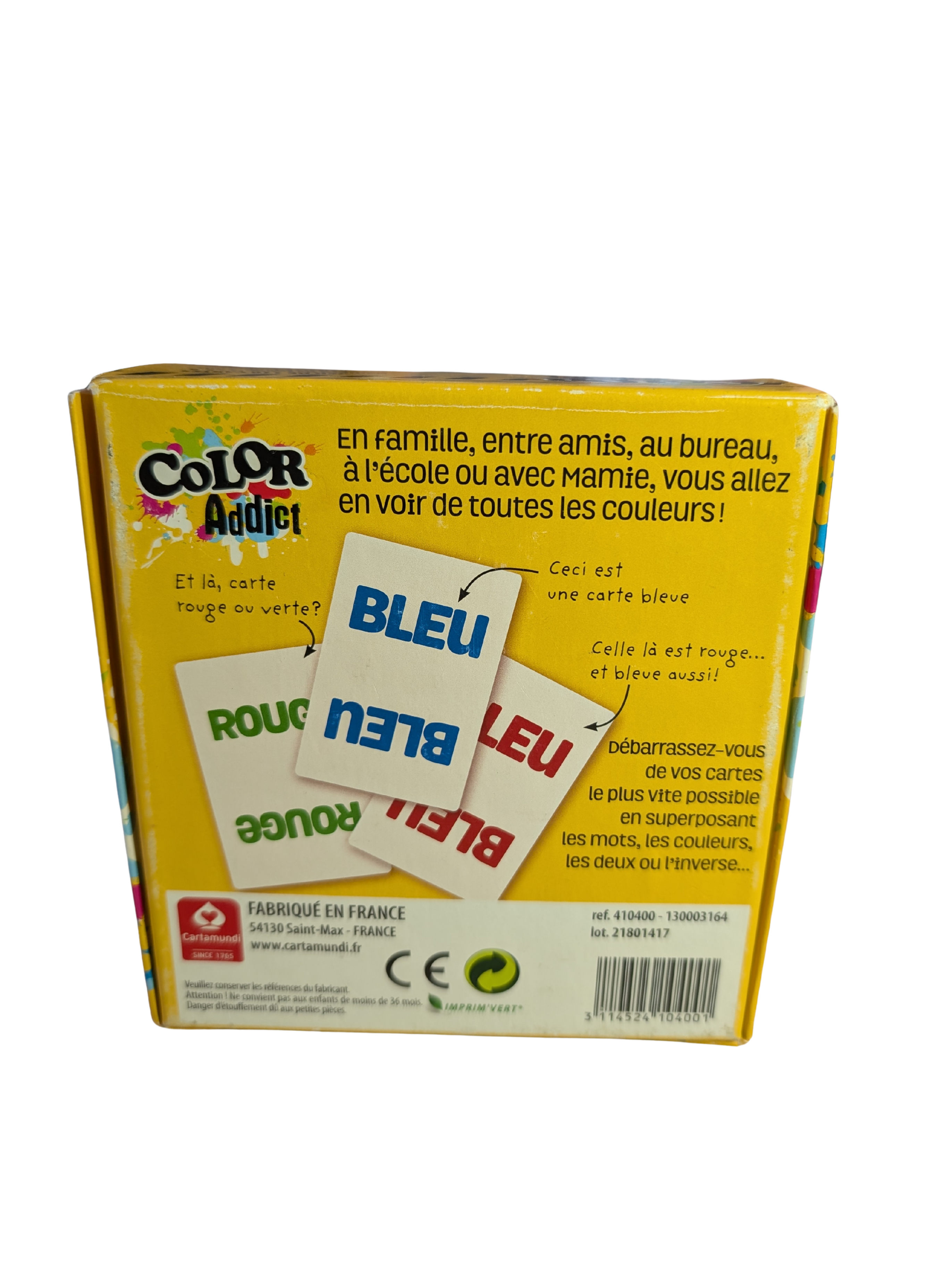 Color Addict – Jeu de Cartes