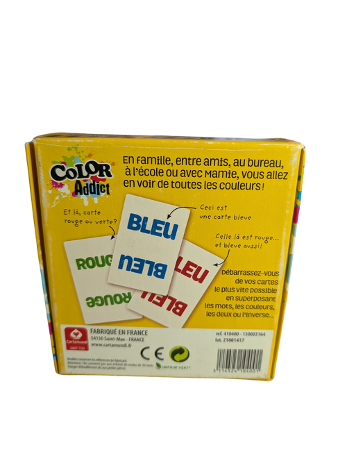 Color Addict – Jeu de Cartes