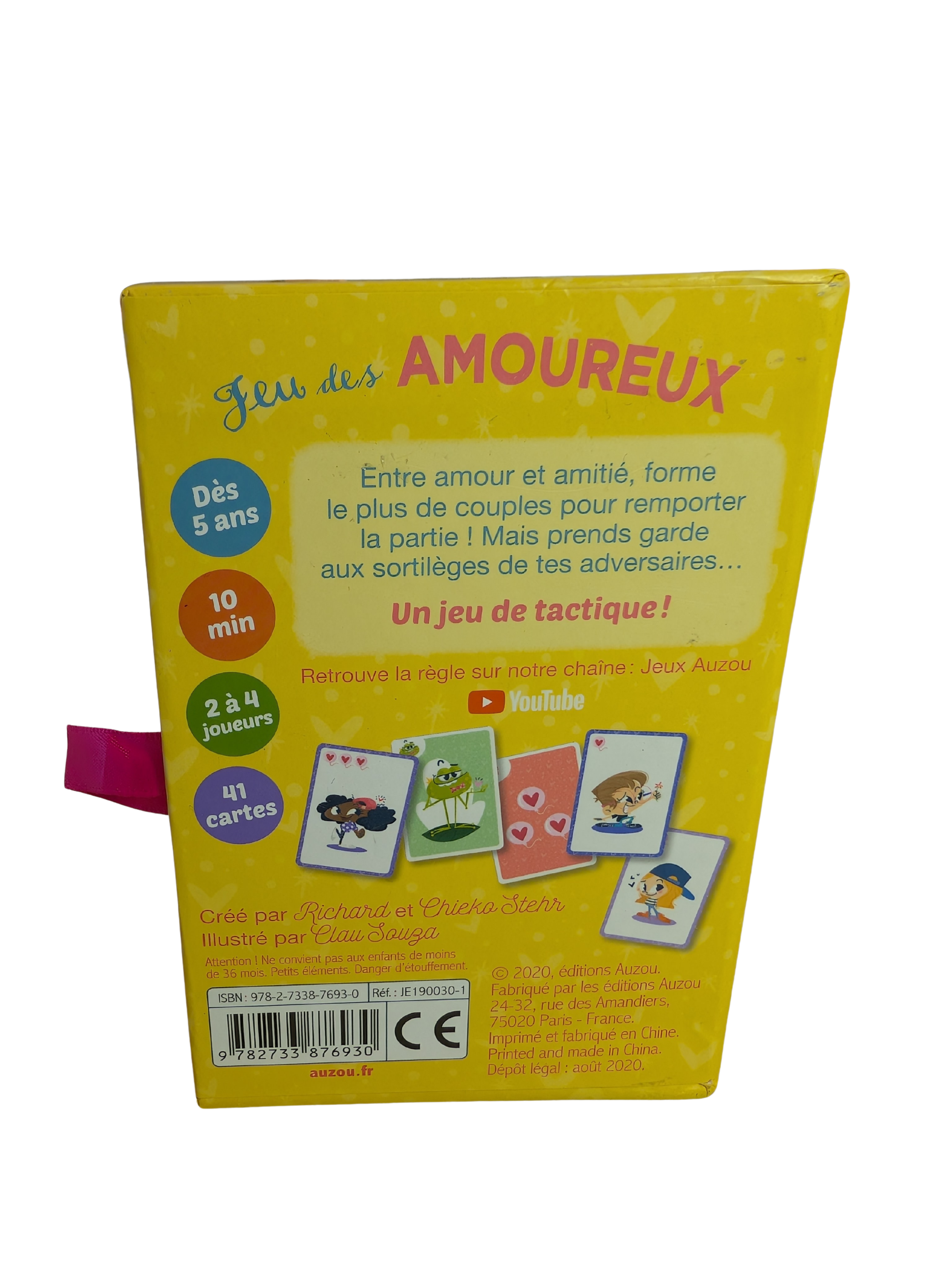 Jeu des Amoureux – Auzou