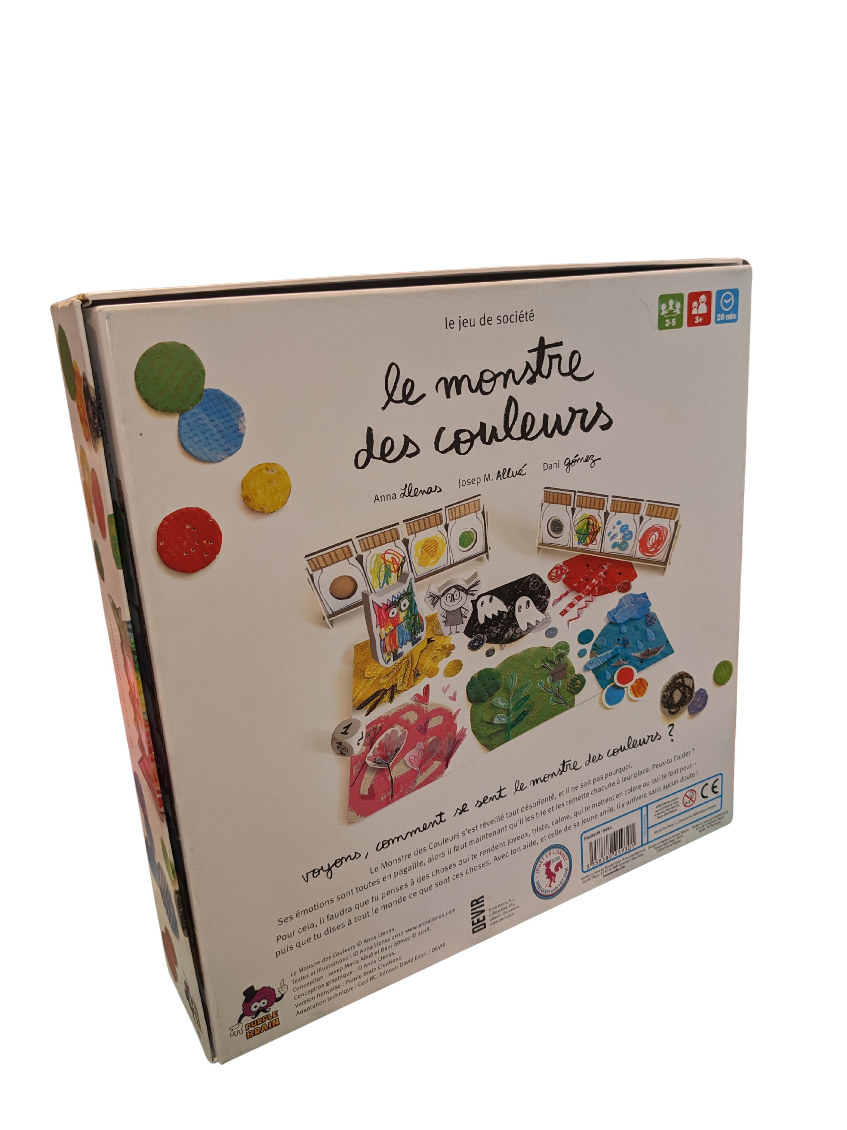 Le Monstre des Couleurs – Purple Brain Creations