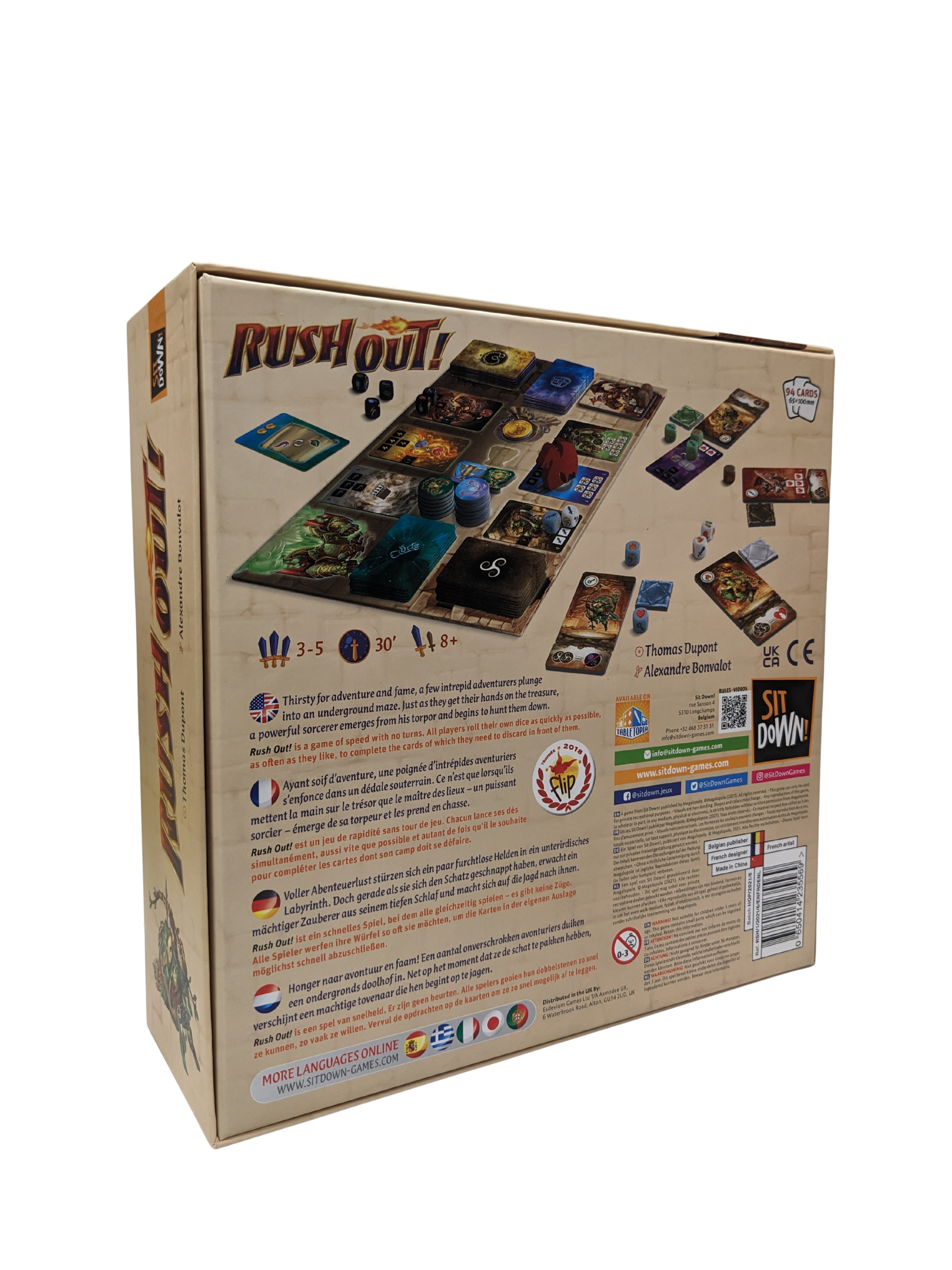 Rush Out! – Sit Down!