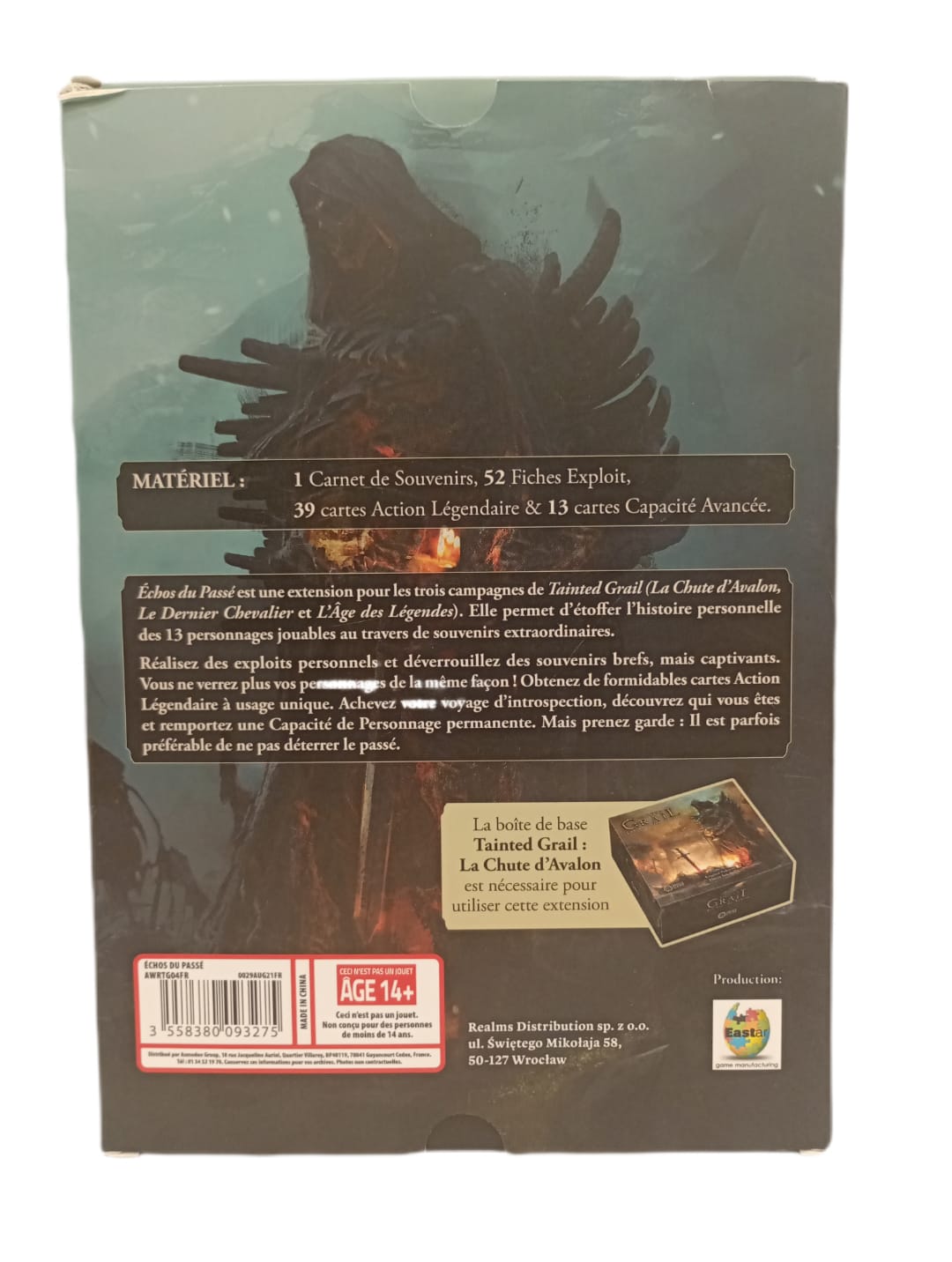 Tainted Grail – Extension Échos du Passé – Awaken Realms