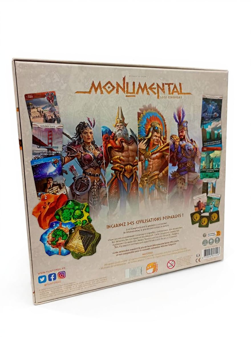 Monumental – Extension Lost Kingdoms – Funforge
