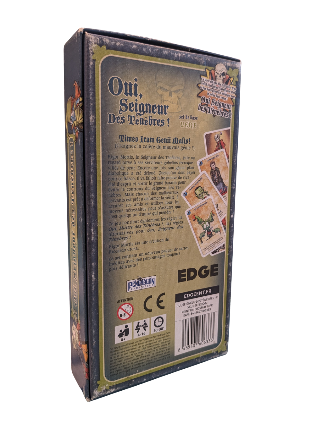 Oui, Seigneur des Ténèbres ! – Edge