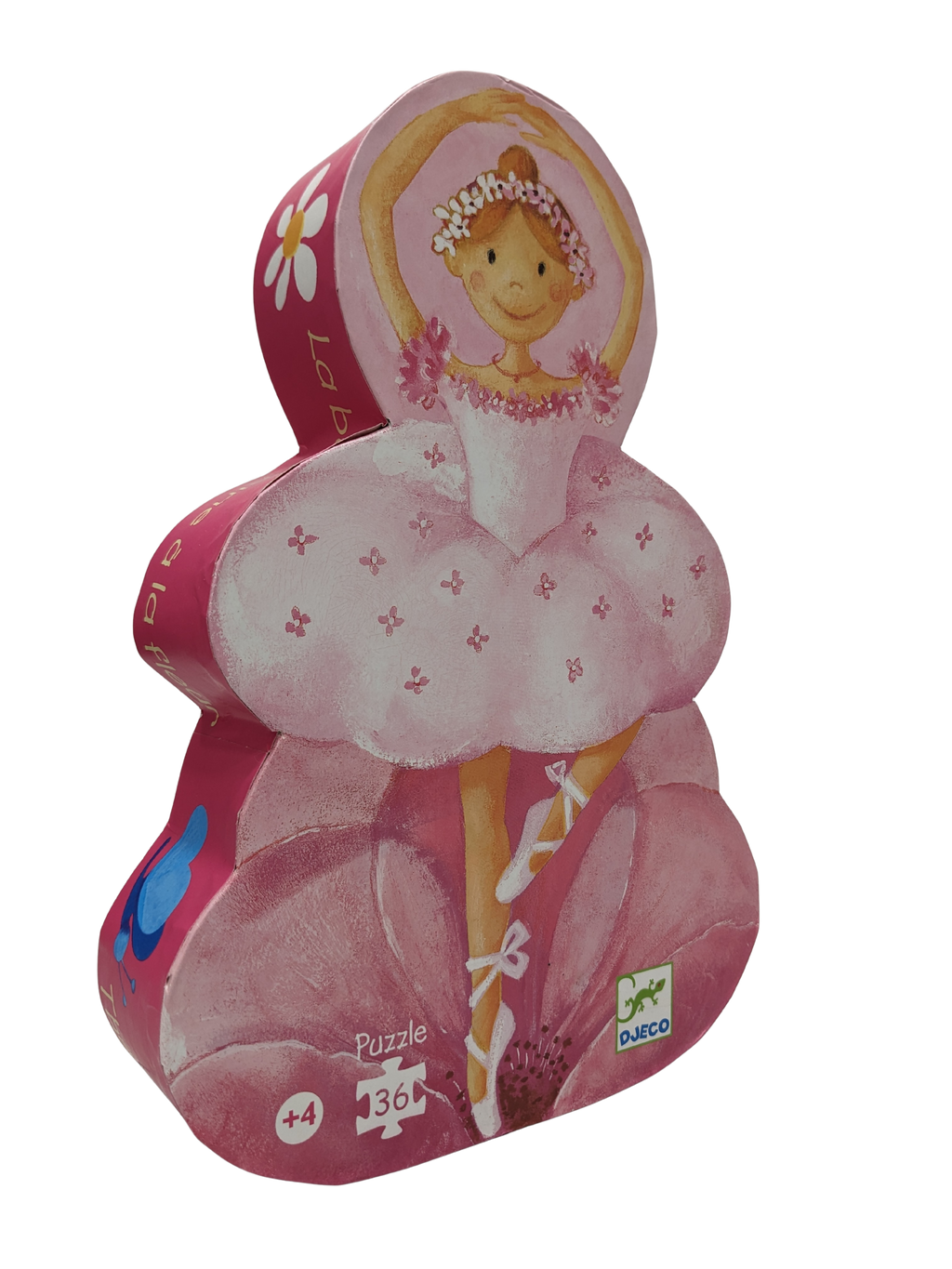 Silhouette puzzle 36 pieces – The Flower Ballerina (Djeco)