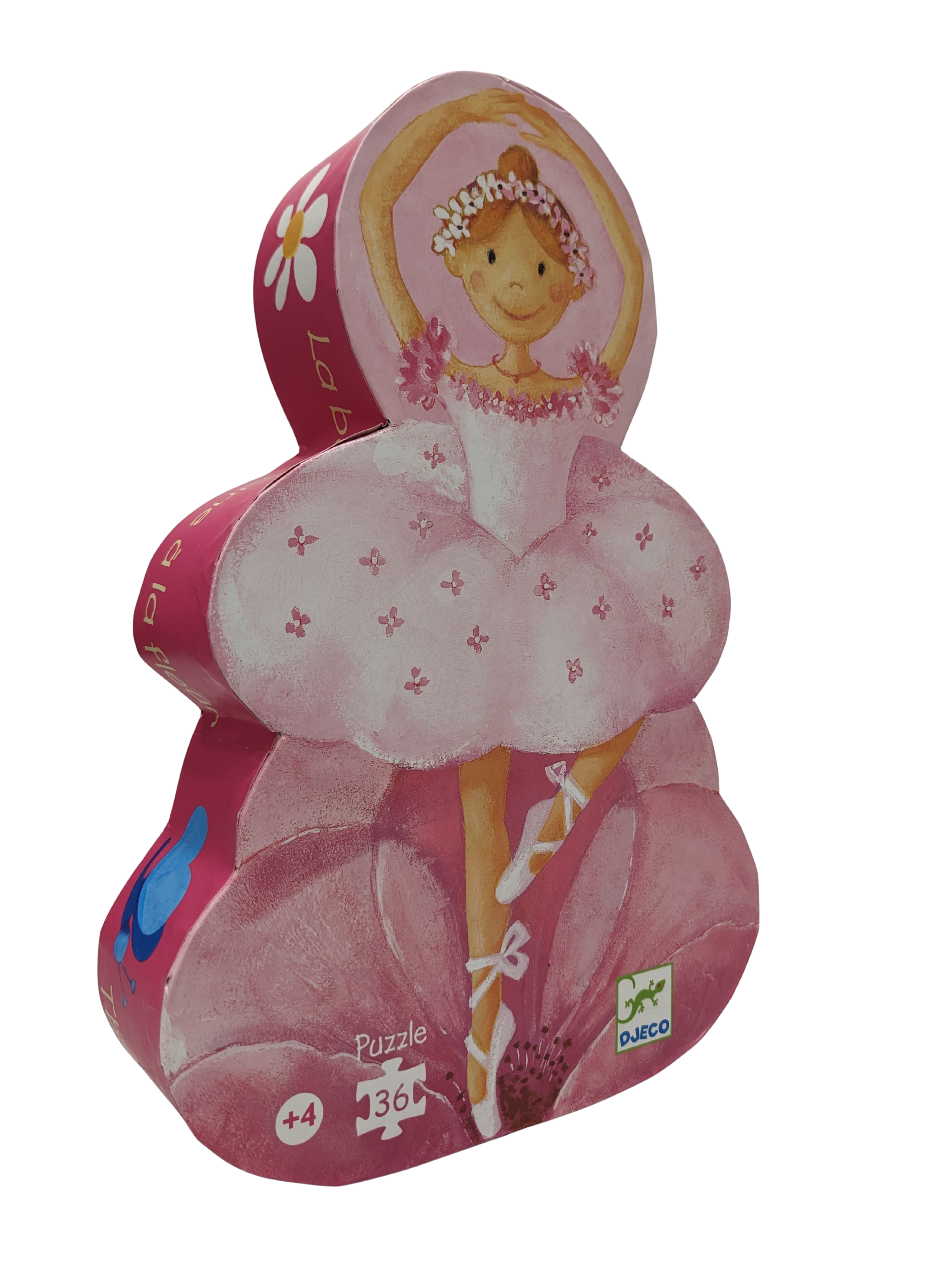 Silhouette puzzle 36 pieces – The Flower Ballerina (Djeco)