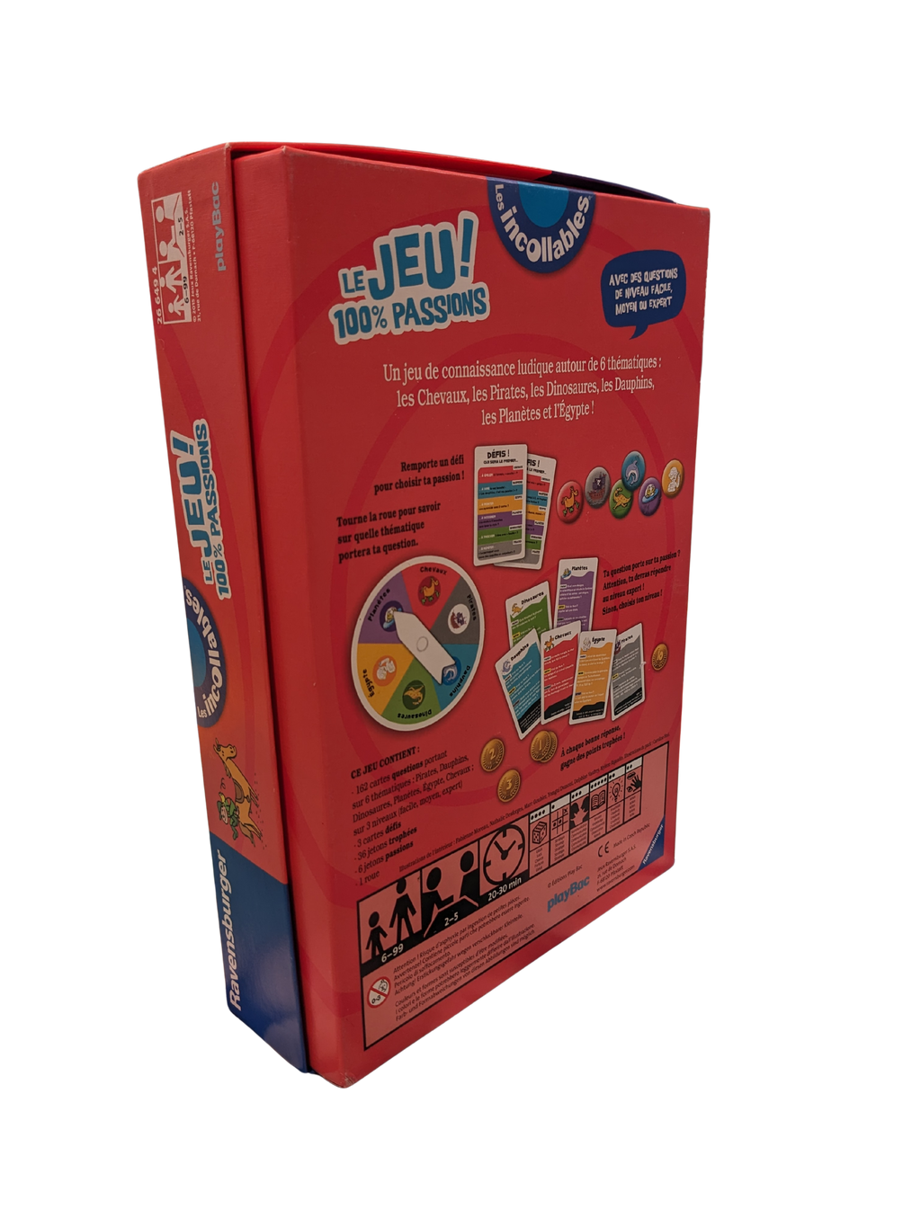 Les Incollables – Le jeu 100 % Passion – Ravensburger