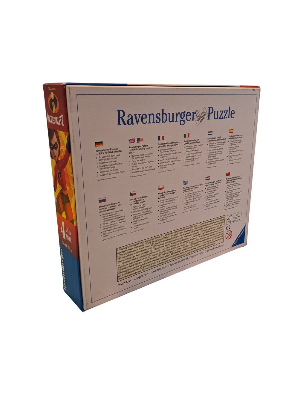 4 in a Box Puzzle Les Indestructibles – Ravensburger
