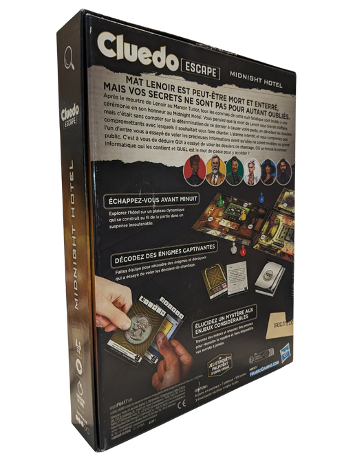 Cluedo Escape – Midnight Hotel – Hasbro Gaming