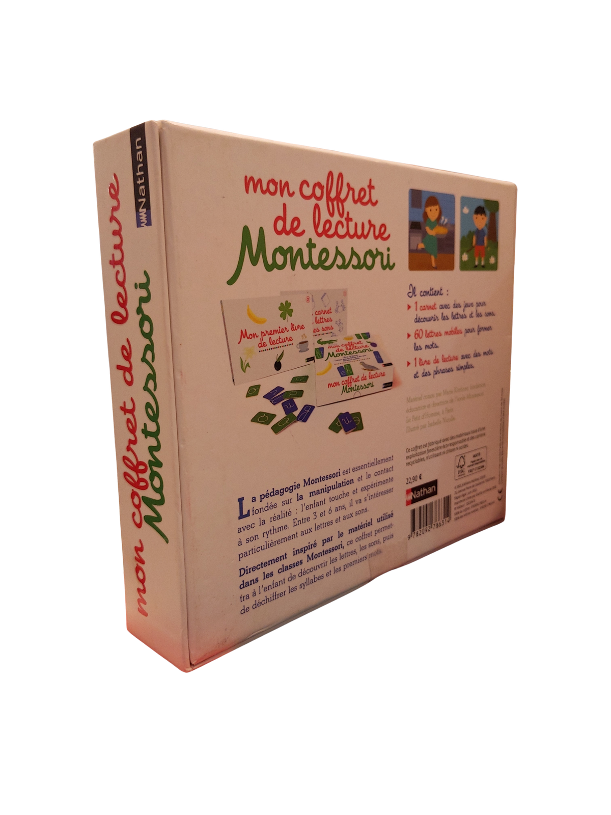 Mon coffret de lecture Montessori – Nathan
