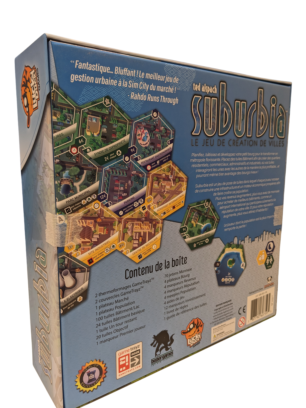 Suburbia – 2e édition – Bézier Games / Lucky Duck Games