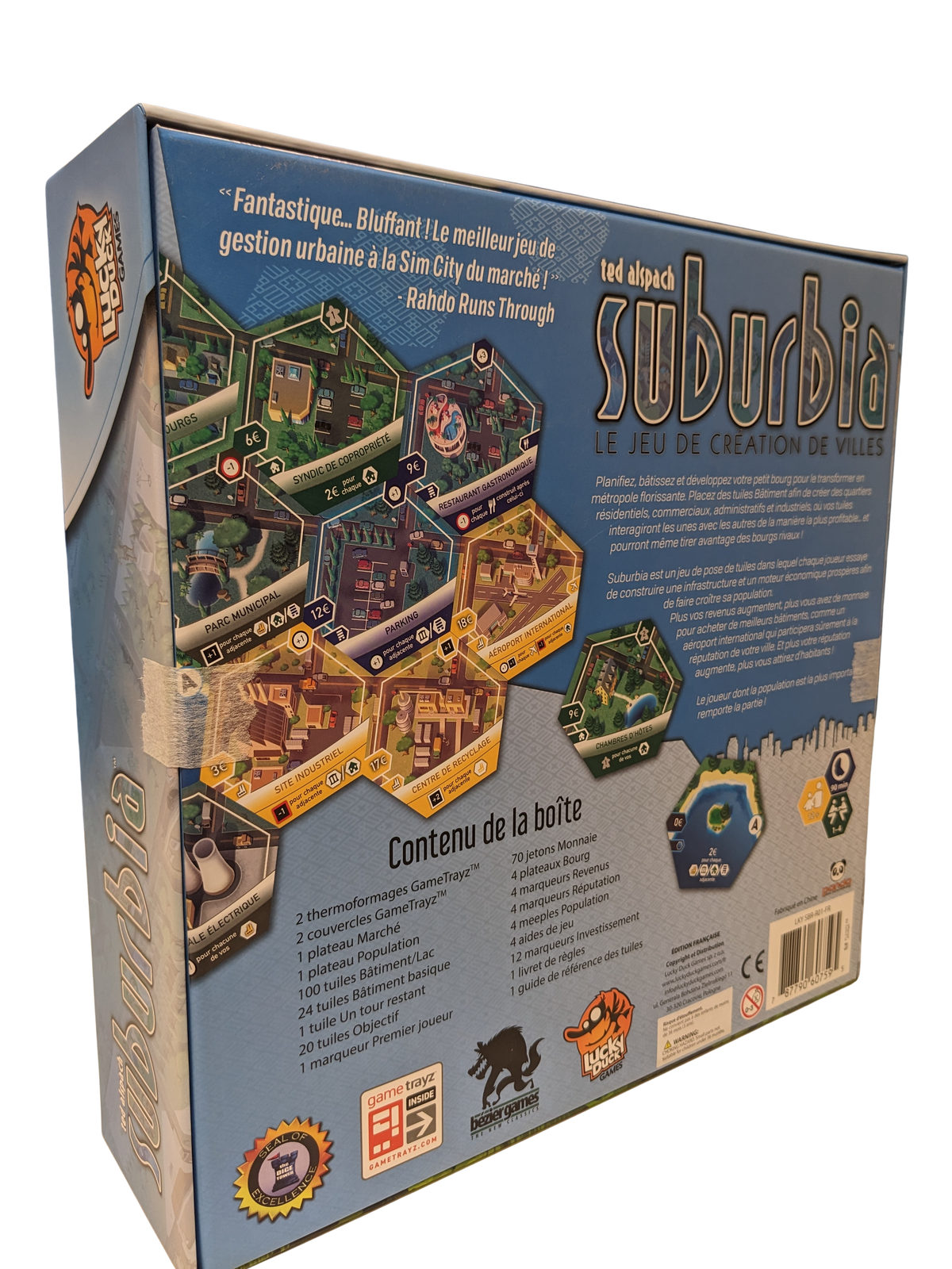 Suburbia – 2e édition – Bézier Games / Lucky Duck Games