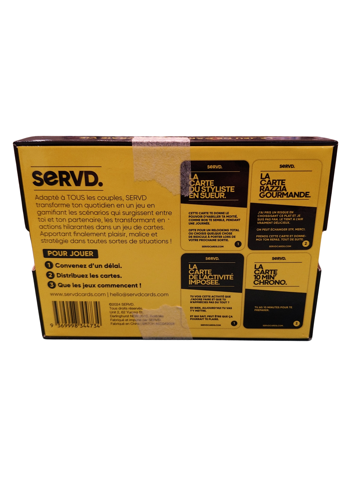 SERV’D En Couple – SERV’D