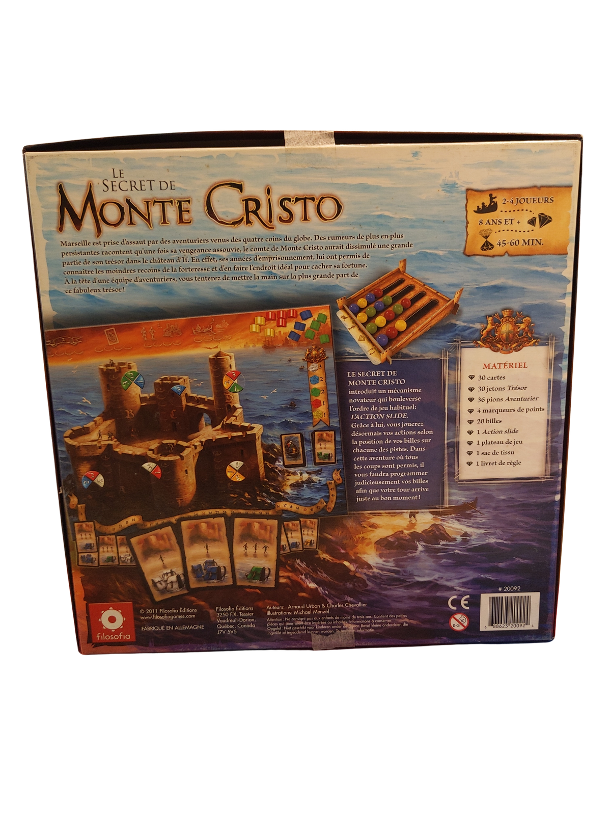 Le Secret de Monte Cristo – Filosofia