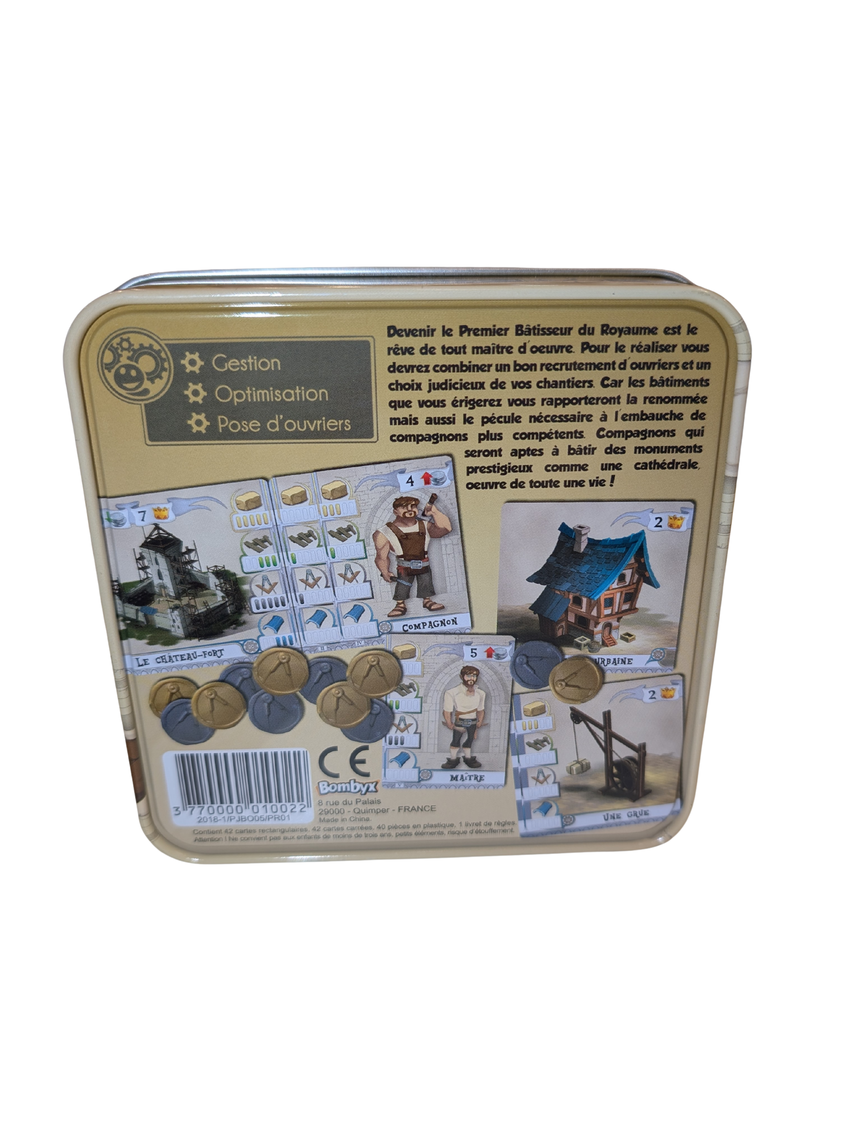 Les Bâtisseurs : Moyen-Âge – Boîte Métal – Space Cowboys