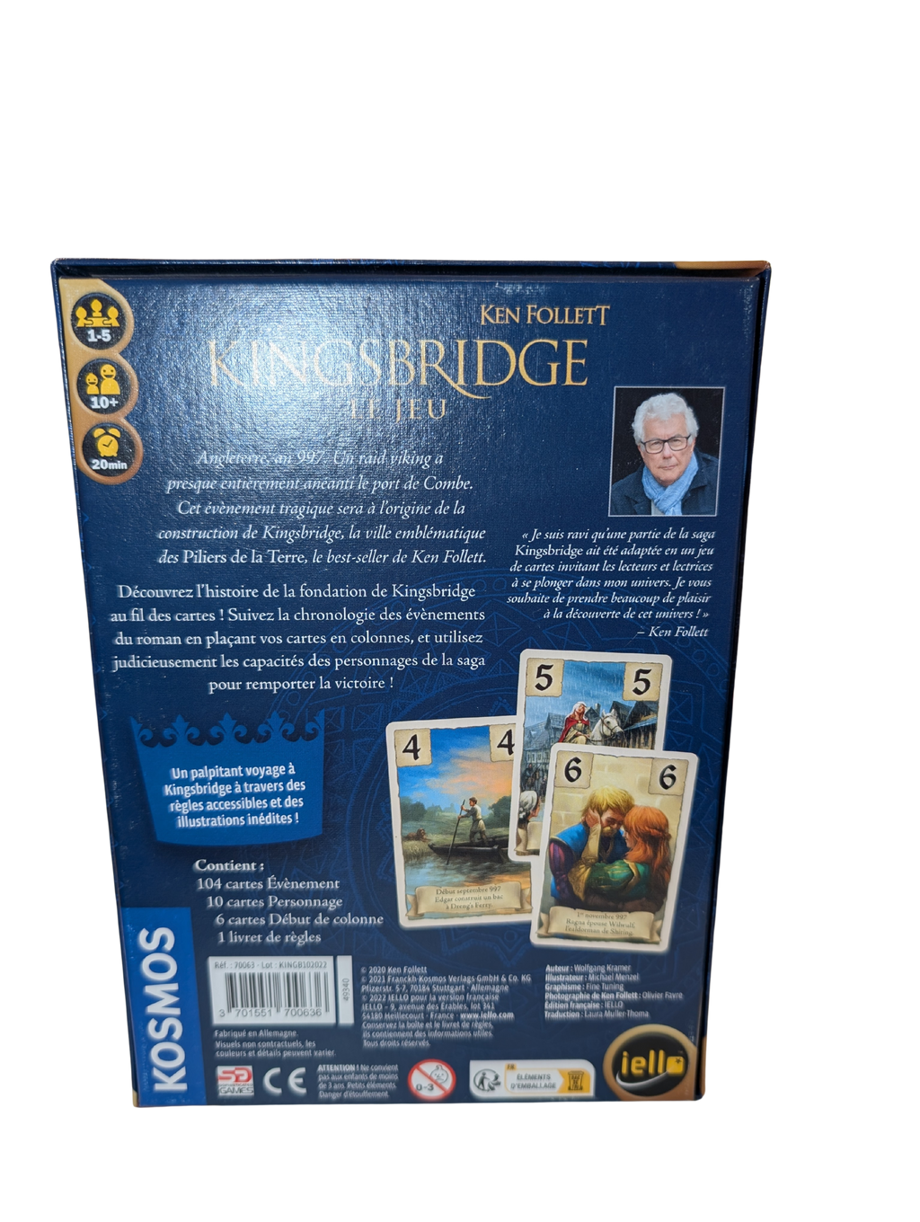 Ken Follett : Kingsbridge Le Jeu – Iello