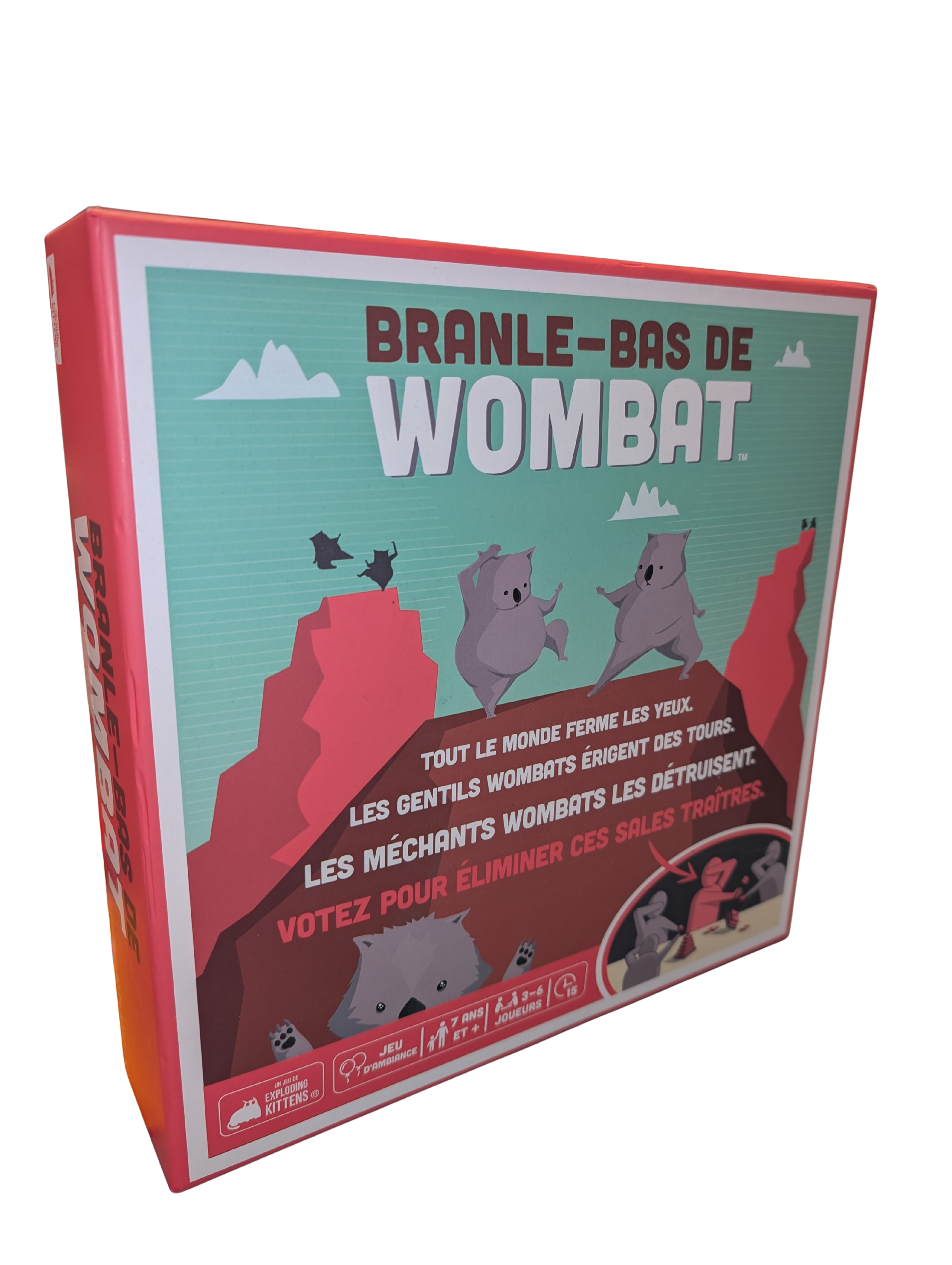 Branle-bas de Wombat – Exploding Kittens