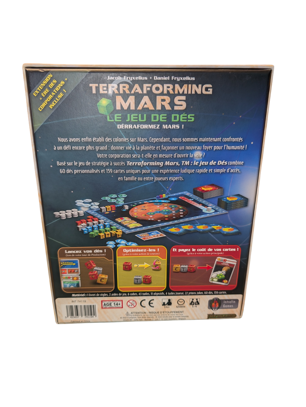 Terraforming Mars : Le Jeu de Dés – FryxGames / Intrafin