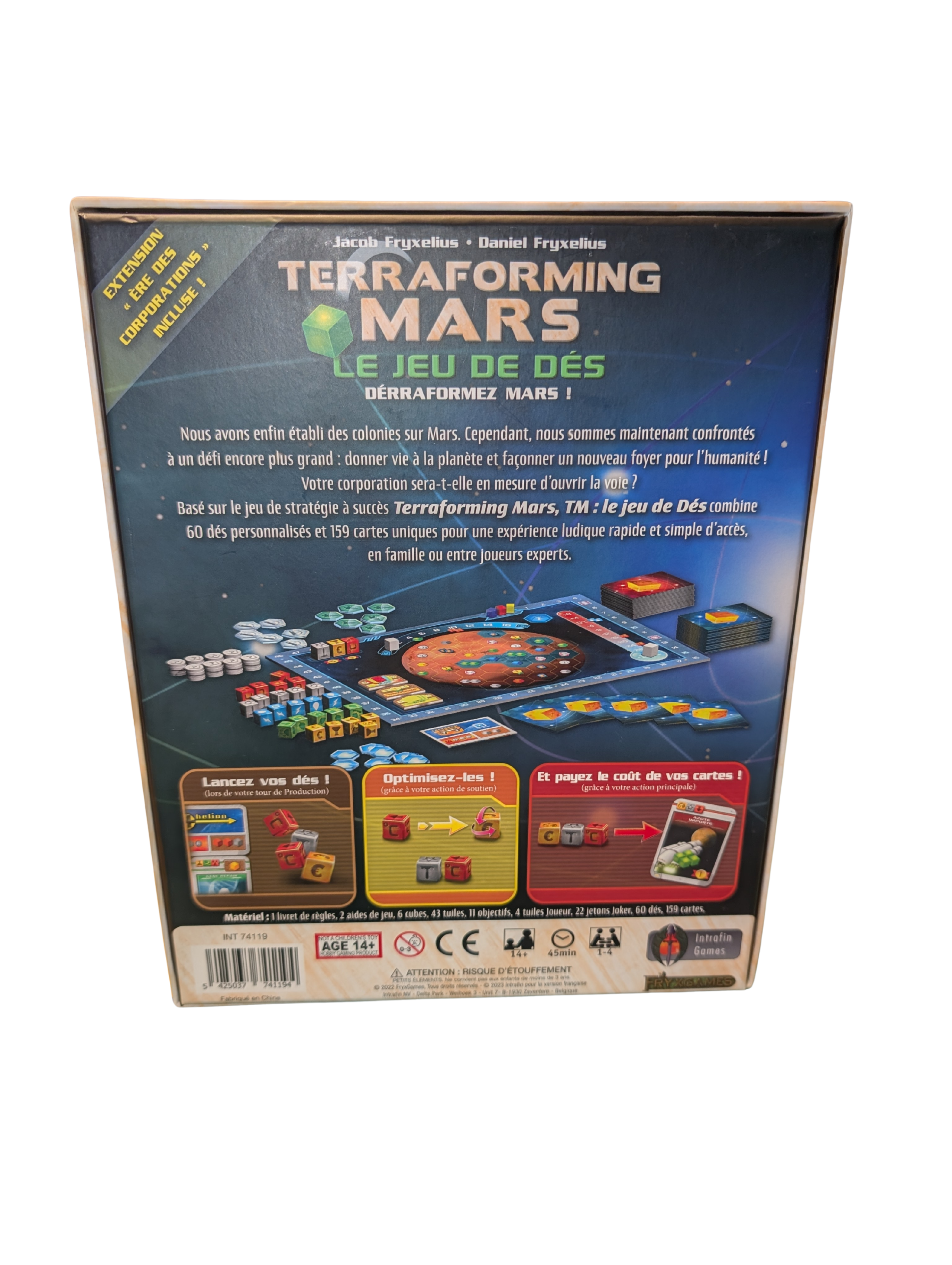 Terraforming Mars : Le Jeu de Dés – FryxGames / Intrafin