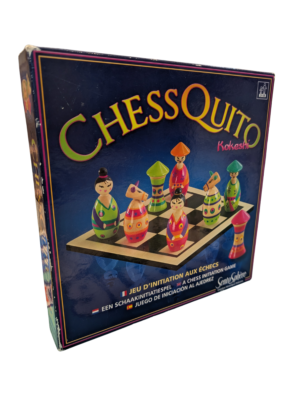 Chessquito Kokoshi – Jeu d'initiation aux échecs – CentoSphere