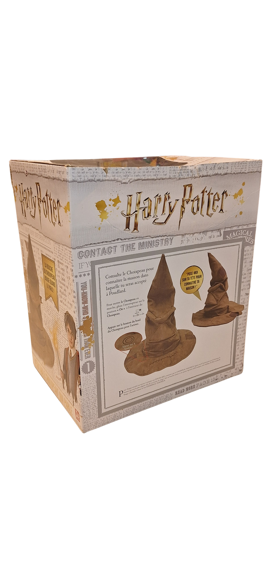 Harry Potter – Véritable Choixpeau Magique parlant – Megableu