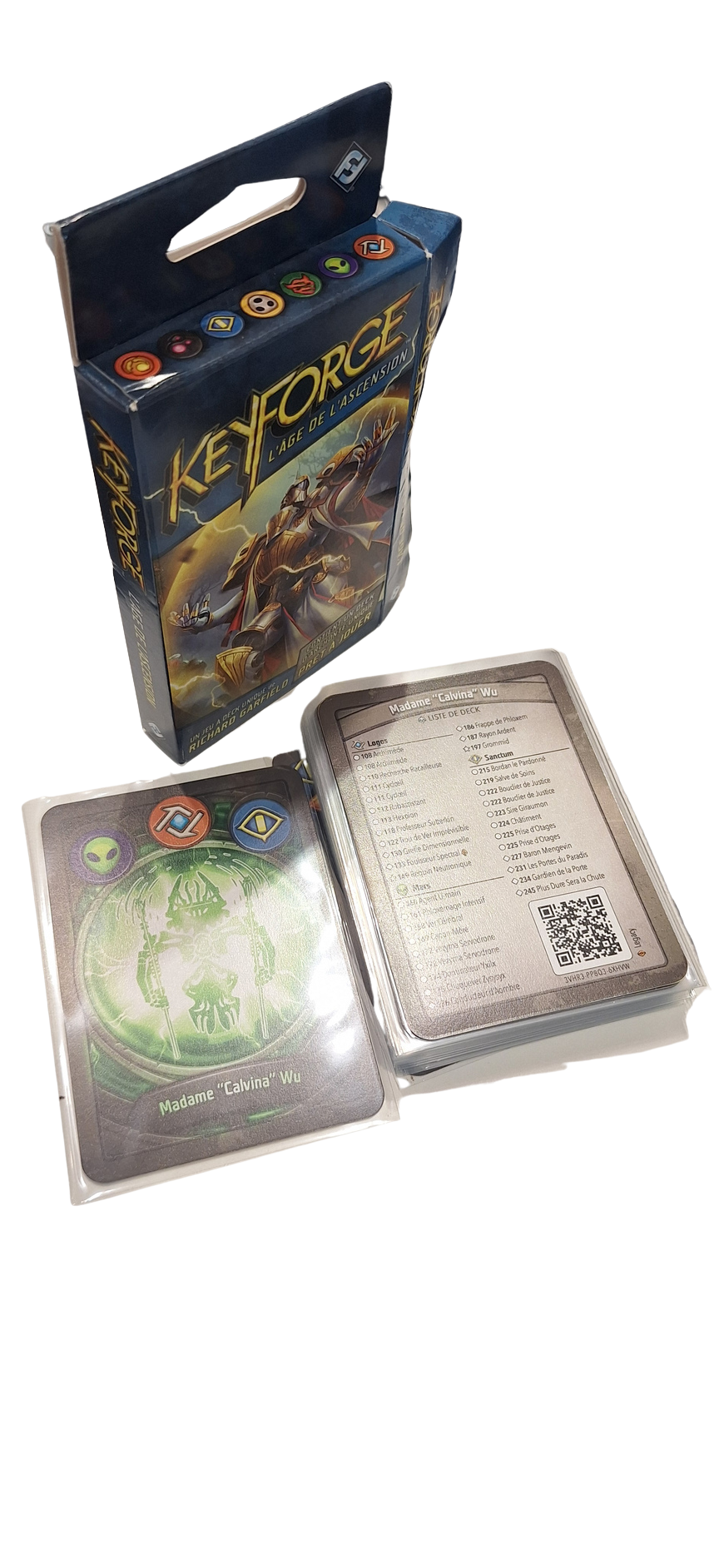 Decks KeyForge VF – L'Appel des Archontes, L'Âge de l'Ascension & Collision des Mondes