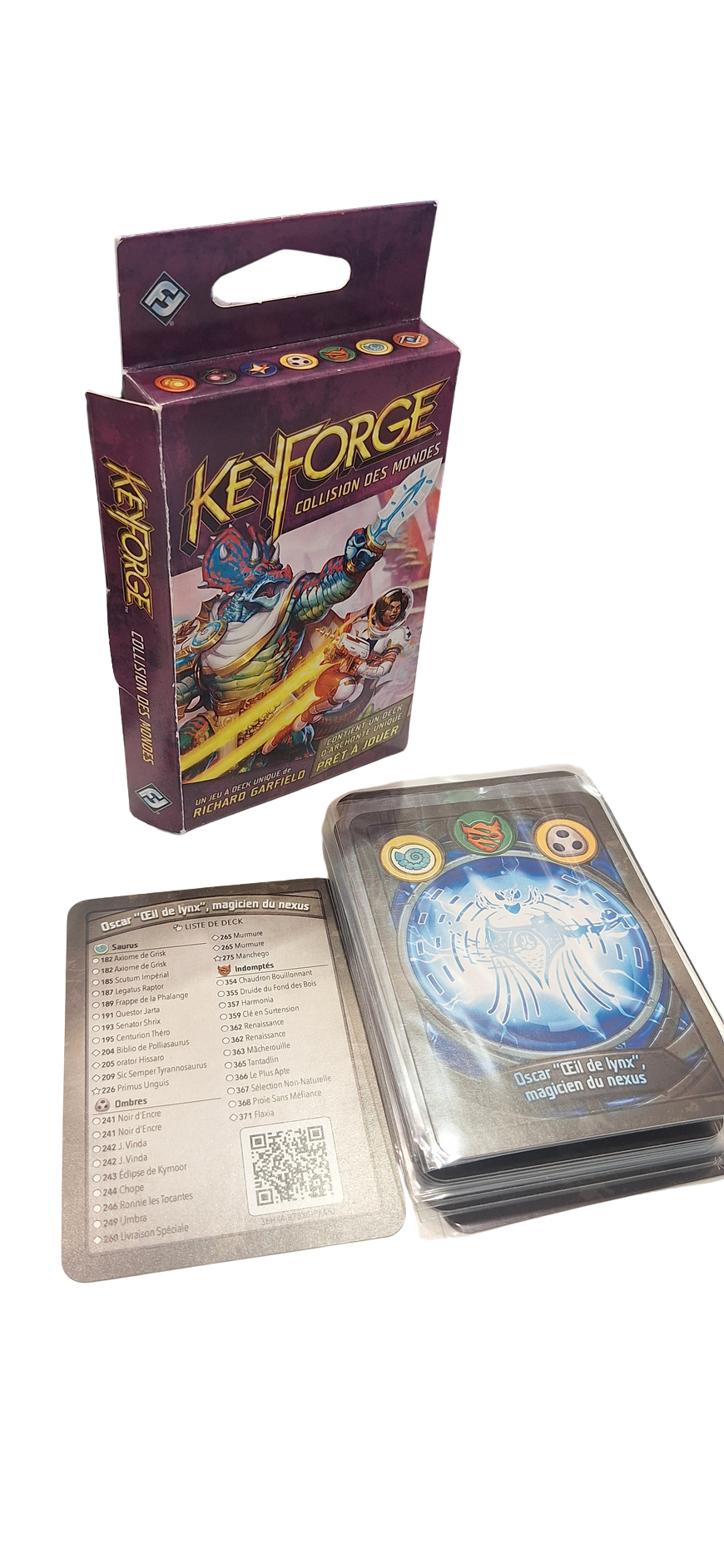 Decks KeyForge VF – L'Appel des Archontes, L'Âge de l'Ascension & Collision des Mondes