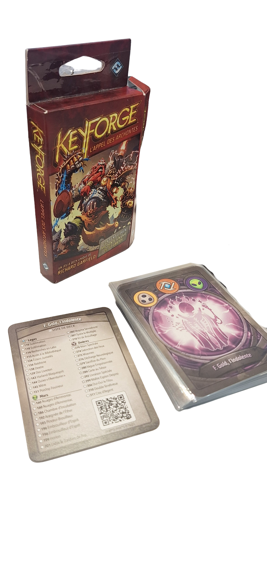 Decks KeyForge VF – L'Appel des Archontes, L'Âge de l'Ascension & Collision des Mondes