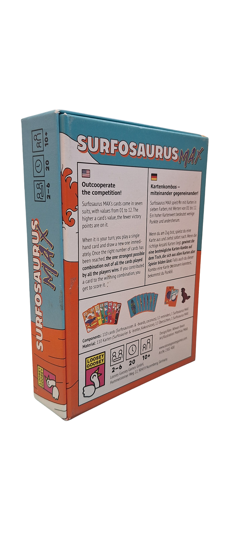 Surfosaurus Max – Loosey Goosey Games