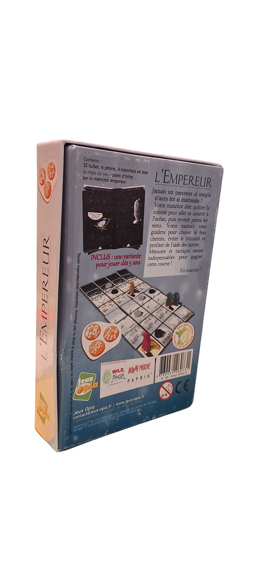 L’Empereur – Le Jeu – Jeux Opla