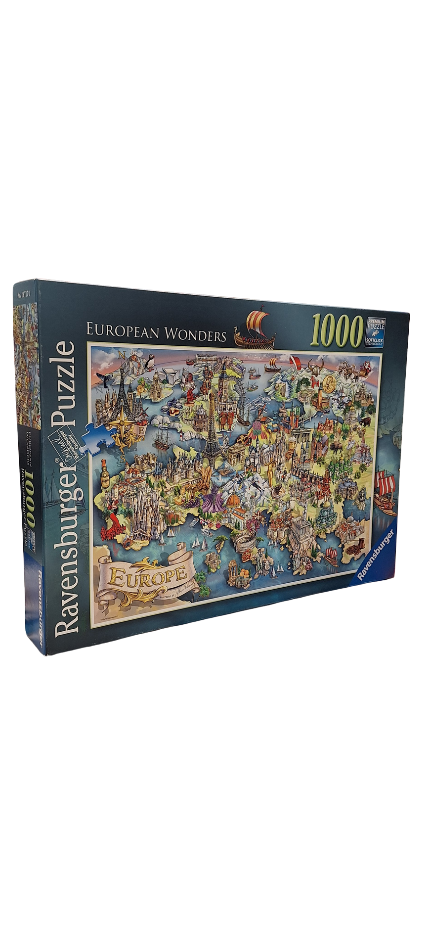 Puzzle 1000 pièces - European Wonders – Ravensburger