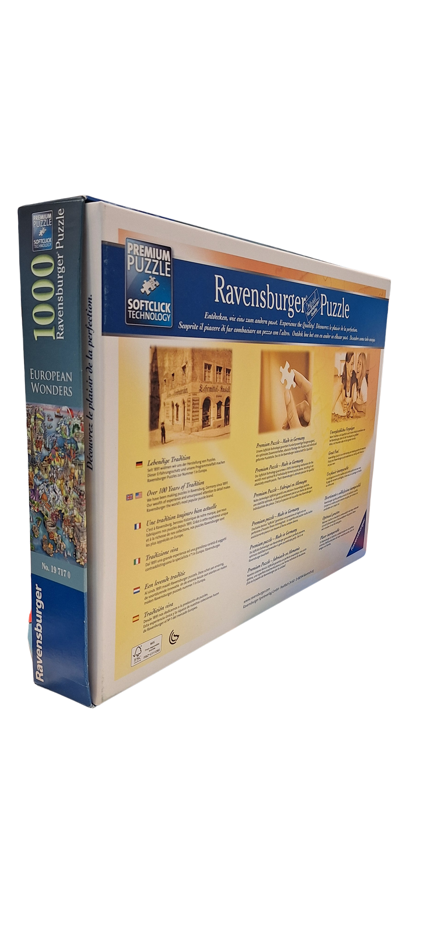 Puzzle 1000 pièces - European Wonders – Ravensburger